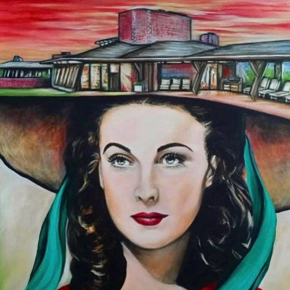 Feminist artist karen robb created frankly speaking series to represent powerful women