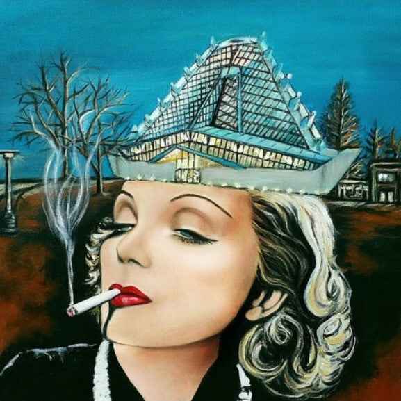 candian visual artist Karen Robb created frankly speaking to show feminism art which respresents powerful women