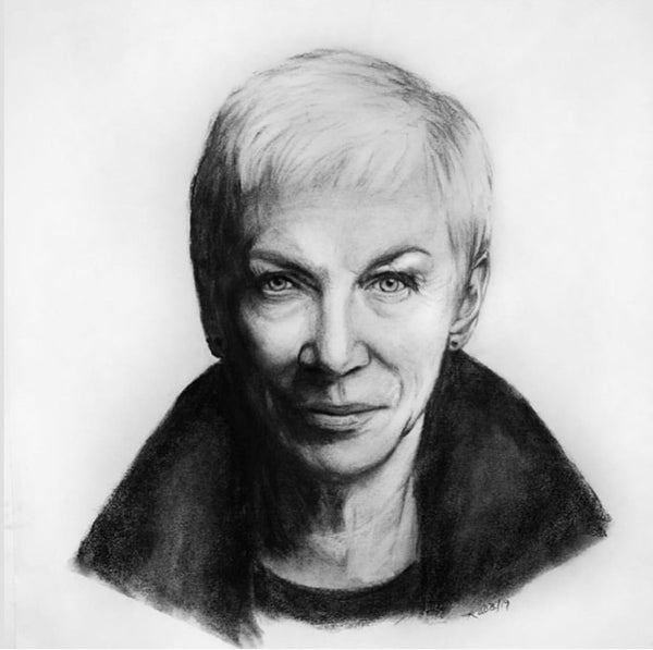 Karen Robb candian visual artist based in winnipeg manitoba offers custom charcoal drawings which you can gift to others 