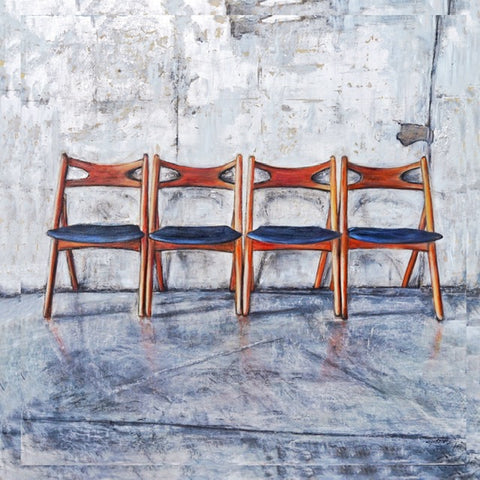 Canadia Visual Artist Karen Robb created an art series Chair series  available in prints best suited for Home decor and personalized gifts